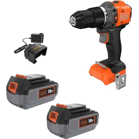 Black and Decker BLD783 18v Cordless Brushless Combi Drill – BLD783M2 – image 1