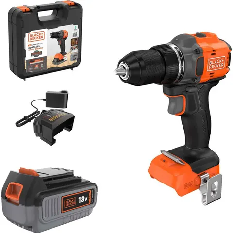 Black and Decker BLD782 18v Cordless Brushless Drill Driver – BLD782M1K – image 1