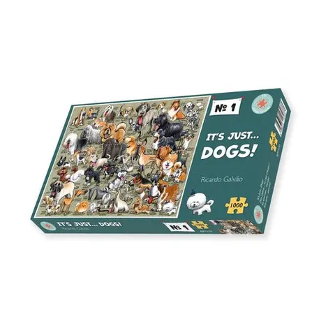 Its Just... Dogs 1000 Piece Jigsaw Puzzle – image 1