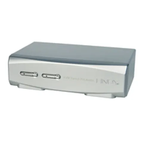 Lindy 39304 switch per keyboard-video-mouse (kvm) Argento (39304) – immagine 1