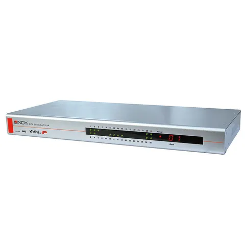 Lindy 39631 switch per keyboard-video-mouse (kvm) Argento (39631) – immagine 1