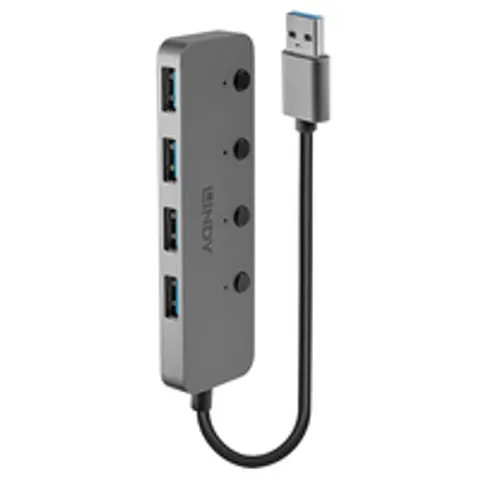 Lindy 4 Port USB 3.0 Hub – immagine 1