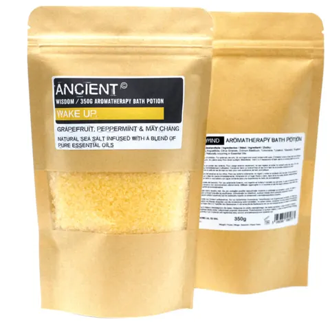 (Wake Up) Aromatherapy Bath Potion in Kraft Bag – image 1