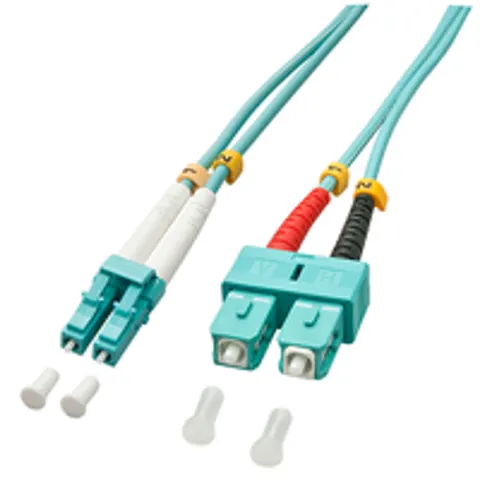LINDY LWL-Duplexkabel LC/SC OM3 5m – Bild 1