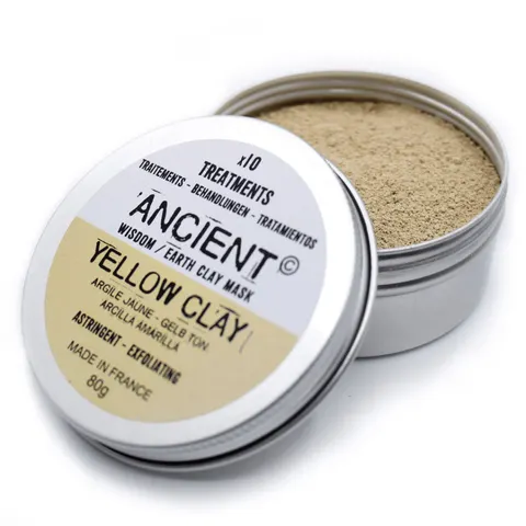 Yellow Clay Face Mask – image 1