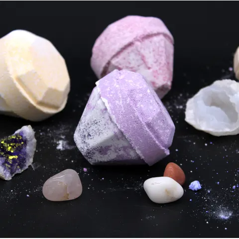 Gemstone Bath Bomb - Very Berry – image 1