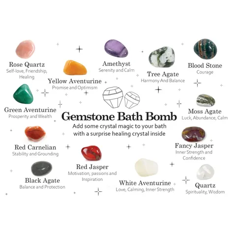 Gemstone Bath Bomb - Mistress Fragrance – image 1