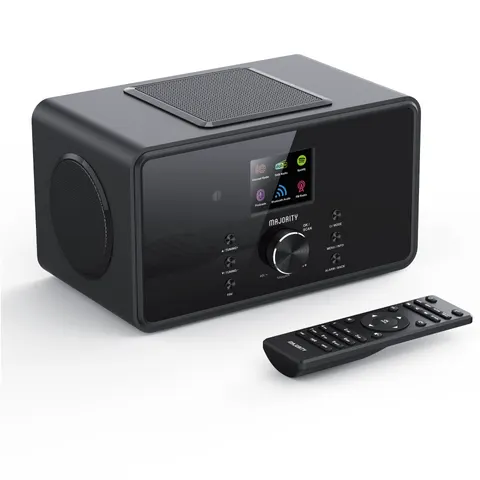 Majority Bard Wireless Speakers DAB+/FM Radio - Black – image 1