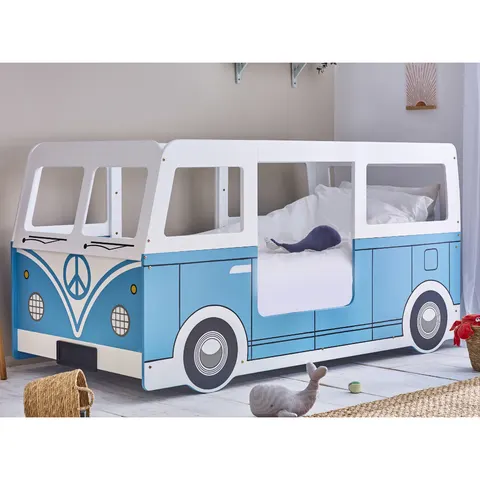 Campervan Bed - Light Blue – image 1