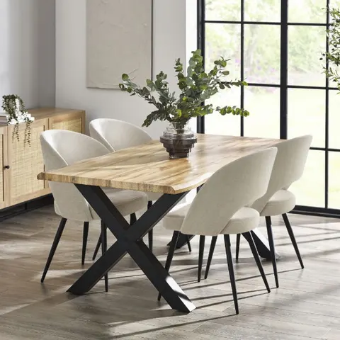 Harvey Dining Table – Natural – image 1