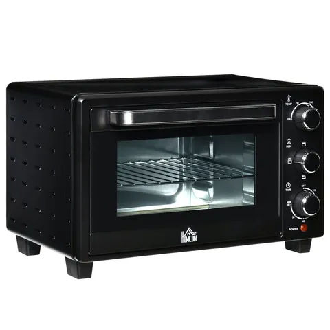 Mini Oven, 21L Grill, Toaster Timer, Baking Tray and Wire Rack, 1400W – image 1
