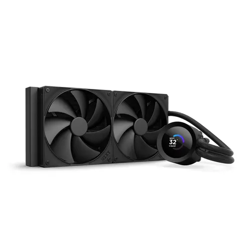 NZXT Kraken Plus 280 Processor All-in-one liquid cooler 14 cm Black – image 1