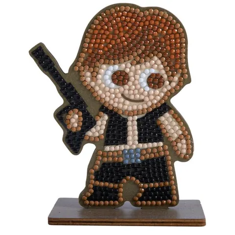 Crystal Art Figurine: Star Wars: Han Solo – afbeelding 1