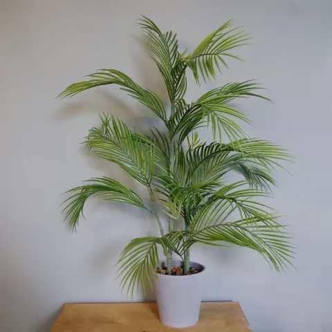 Luxury 90cm Artificial Palm Tree in Decorative Planter – image 1