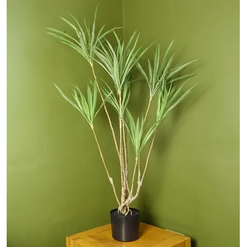 125cm Dragon Plant Dracaena Tree Artificial Natural Look – image 1