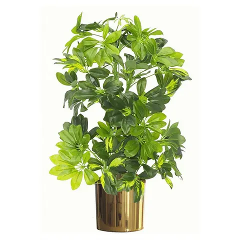 Artificial 75cm plant with premium metal planter Botanik – image 1