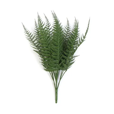 35cm Fire Resistant Artificial Fern Stem – image 1