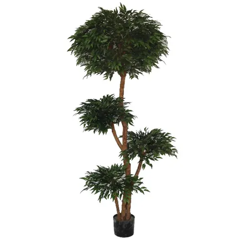 180cm Fire Retardant Ruscus Tree With 4173 Leaves – image 1