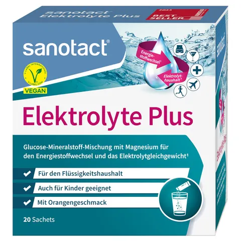 sanotact Elektrolyte Plus 20 St Pulver – Bild 1