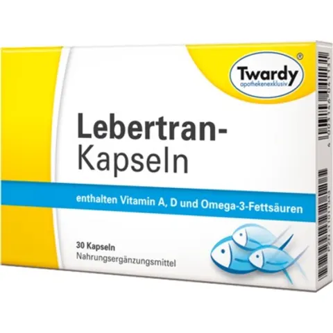 Twardy Lebertran Kapseln – Bild 1