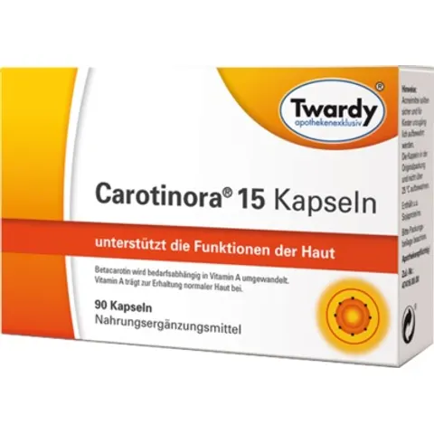 Twardy Carotinora 15 Kapseln – Bild 1