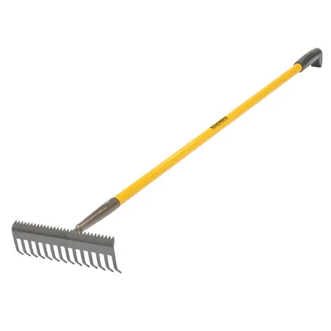 Roughneck Serrated Edge Soil Rake – image 1