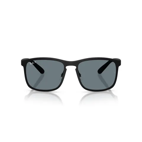 Ray Ban - Matte Black - Blue Chromance – afbeelding 1