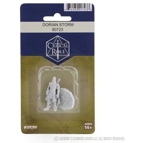 Dorian Storm: Critical Role Unpainted Miniatures (W23) – image 1