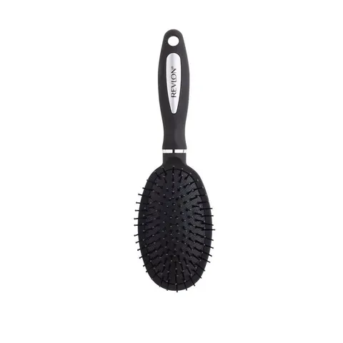 Revlon Essentials Detangle & Smooth Hair Brush Black – image 1