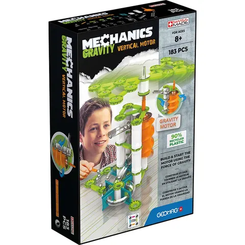 Geomag Mechanics Gravity RE Vertical Motor 183 delig – afbeelding 1