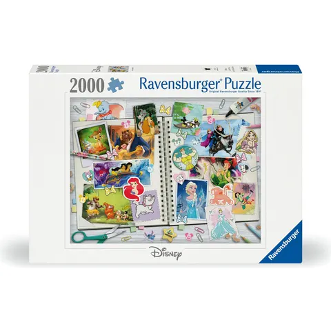 Ravensburger Disney Scrapbook 2000 Piece Jigsaw Puzzle – image 1