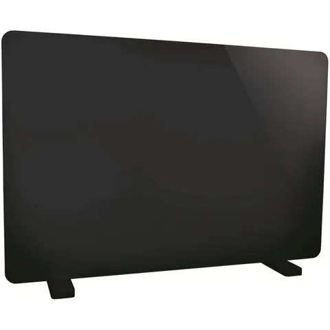 Igenix 2000W Smart Glass Panel Heater Black 43mm H – image 1