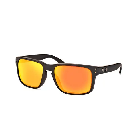 Oakley - Holbrook Matte Black Prizm Ruby - Lunettes de soleil – image 1