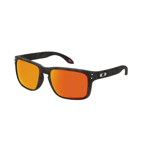 Oakley - Holbrook Black Camo Prizm Ruby - Lunettes de soleil – image 1