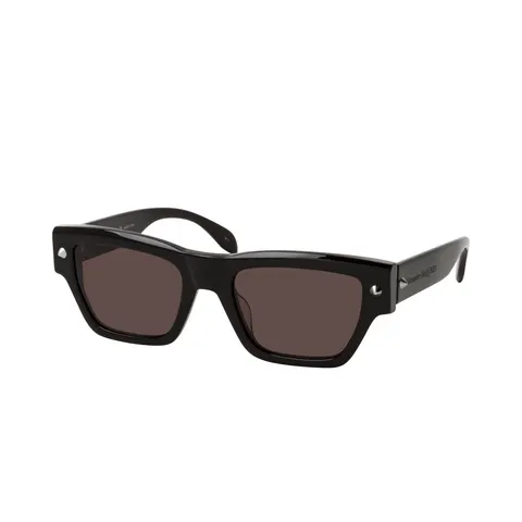 Alexander McQueen Occhiali da Sole AM0409S 001 – immagine 1