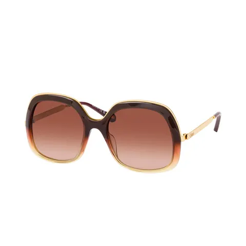CHLOE Lunettes de soleil CH0327S marron – image 1