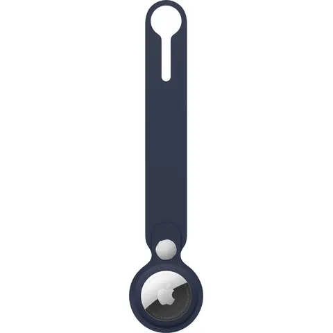 Silicone Loop für das Apple AirTag - Deep Navy – Blau – Bild 1