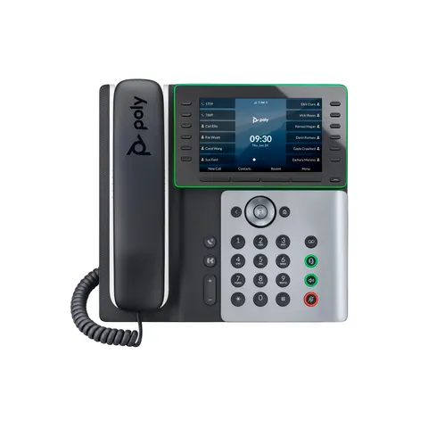 HP POLY Edge E550 telefono IP Nero 12 linee IPS Wi-Fi (82M91AA) – immagine 1