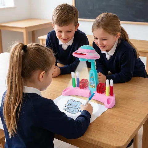 UFO-Themed Drawing Projector for Kids – TL090040 – image 1