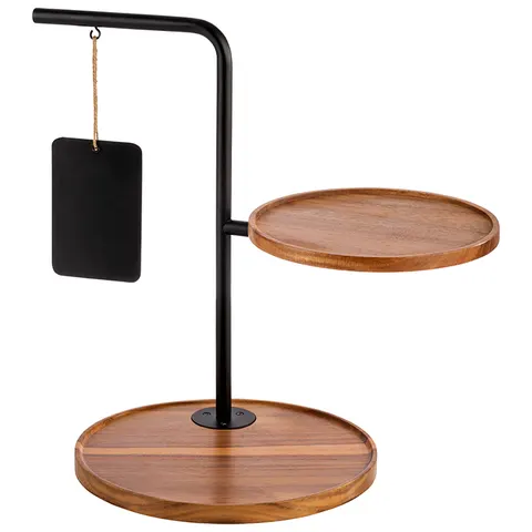 APS Etagère 2 piani "Iron" 30 x 47 cm – immagine 1