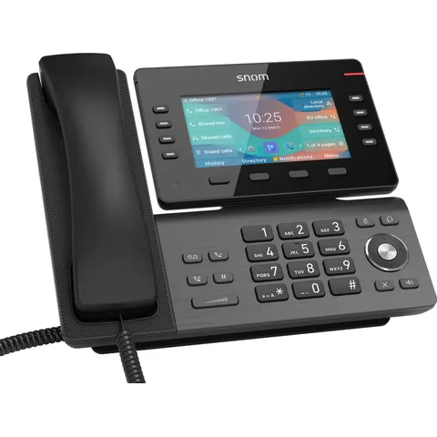 Snom D862 VoIP-Telefon mit Rufnummernanzeige – Bild 1