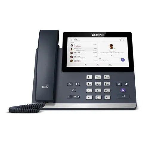 Yealink MP56 E2 Teams Systemtelefon,VoIP Touchscreen Touch-Display Grau – Bild 1