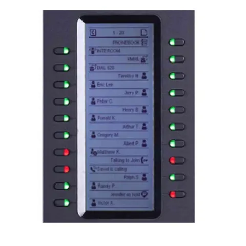 Module d'extension 20 touches pour Grandstream Module d'extension 20 touches avec écran pour GXP2140, GXP2170 et GXV3240 – image 1