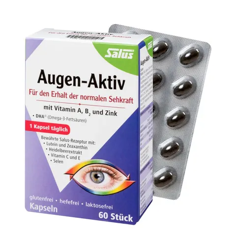 Augen Aktiv Kapseln Salus – Bild 1