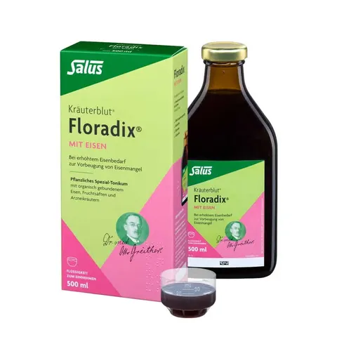 Salus Kräuterblut Floradix mit Eisen – Bild 1