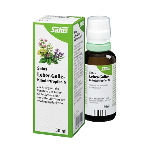 Leber Galle Kräutertropfen N Salus – Bild 1