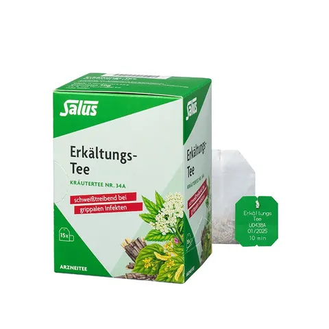 Salus Erkältungs-Tee 15 St Filterbeutel – Bild 1