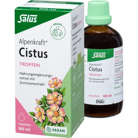 Alpenkraft Cistus-tropfen Bio Salus – Bild 1