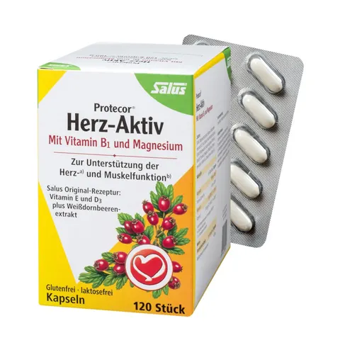 Salus Protecor Herz-aktiv Kapseln – Bild 1