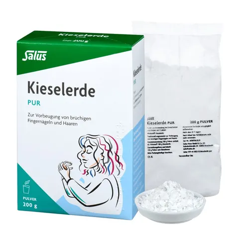 Kieselerde Pur Pulver Salus – Bild 1